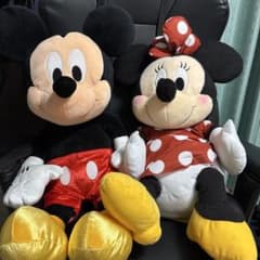 ミッキー・ミニー ぬいぐるみ (かなり大きめ)のサムネイル