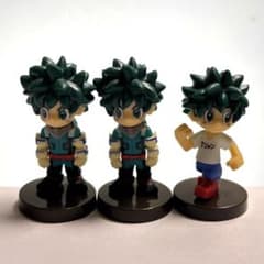 僕のヒーローアカデミア 緑谷出久 フィギュア 3体セットのサムネイル