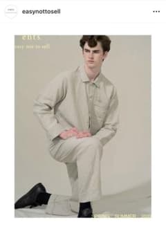 ents. easy not to sell エンツ パンツ - メルカリ