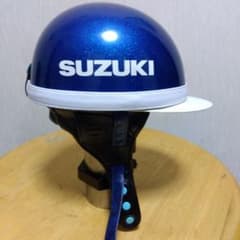 LEAD　コルク半帽　ヘルメット　ε≡≡ヘ( ´Д`)ノ　BLUE　FLAKE LEAD コルク半帽 ヘルメット ε≡≡ヘ( ´Д`)ノ BLUE FLAKE - メルカリ