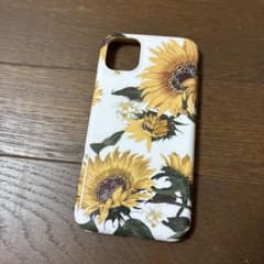 ひまわり柄 iPhoneケースのサムネイル