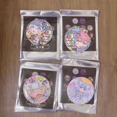 寺田てら　てきとう女子。 描き下ろしブラインド缶バッジ　4種のサムネイル
