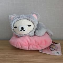 리락쿠마 쁘띠 모아 봉제인형 한가로이 고양이 코리락쿠마 로프트 한정