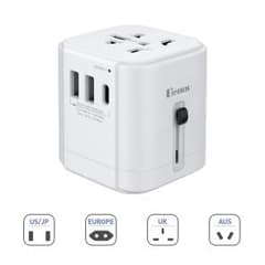 海外旅行用 変換プラグ 150ヶ国家対応 ACアダプター2000W/8Aのサムネイル