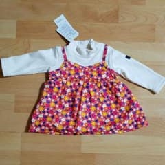 ベビー　70　チュニック　ワンピース　冬服　futafutaのサムネイル