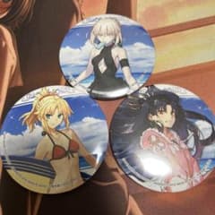 Fate Grand Order FGO プライズ セガ 缶バッジ 3点セット - メルカリ