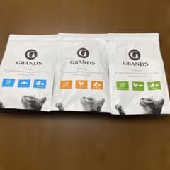新品未開封】GRANDS（グランツ）キャットフード 500g × 3袋セット