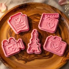 フォトモチーフ クッキー型 5個セットのサムネイル