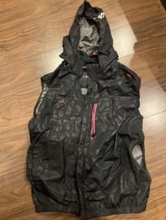 BURTLE 空調服 フード付き XL カモ　ベスト　限定　バートルのサムネイル