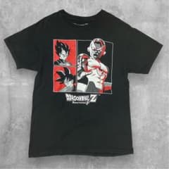 DRAGONBALL Z 復活のF Tシャツ 黒 M アニメT ヴィンテージ