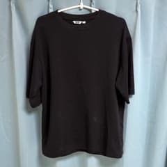 UNIQLO U クルーネックTシャツ ブラック 黒 Lサイズのサムネイル