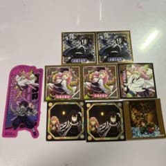 鬼滅の刃　甘露寺蜜璃 伊黒小芭内 シール ステッカー セットのサムネイル