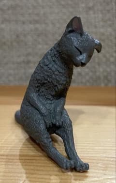 猫　フィギュア　グレー　ガチャのサムネイル