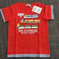 miki HOUSE 赤 Tシャツ 110のサムネイル