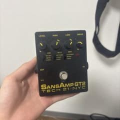 【本体のみ】Tech 21 SansAmp GT2 ギターエフェクター TECH 21 SANSAMP GT2 ギターエフェクター 本体 - メルカリ
