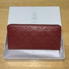 【値下げします！】russet ラシット ワインレッド　長財布【美品】のサムネイル