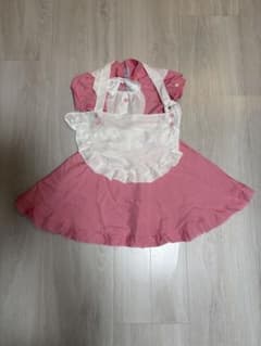 ピンク メイド服 コスプレ衣装　サイズLのサムネイル