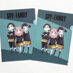 SPY FAMILY 클리어 파일 2장 아냐 다미안 베키(재고 2