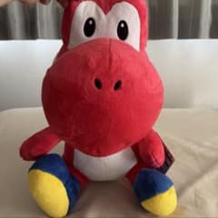 【安い‼️】スーパーマリオ 特大サイズぬいぐるみ おすわりヨッシーのサムネイル