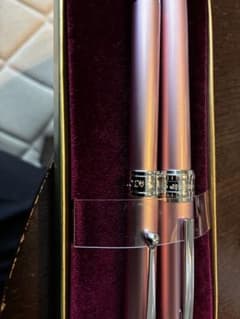 PLATINUM 万年筆 ボールペン セット ピンクのサムネイル