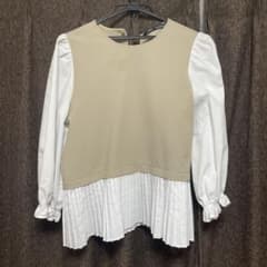 ZARA ベージュ ブラウスのサムネイル