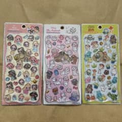 正規品　プチドロップステッカー　ディズニー　3枚セット