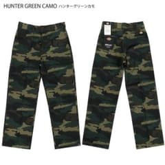新品W32L30ディッキーズDICKIESオリジナル874ワークパンツカモ迷彩 