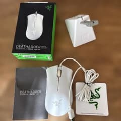 Razer DeathAdder Essential ホワイト マウス 本体