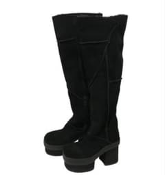 完売モデルUGG New Heights Xtra ニーハイブーツ黒　美品送料込のサムネイル