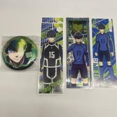 ま*ー様 ブルーロック 潔世一 缶バッジ ステッカー セットのサムネイル