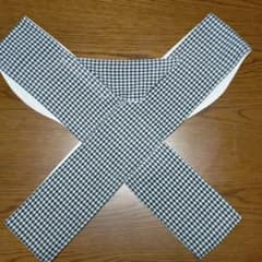 クロス抱っこ紐(totocaca)　ギンガムブラックのサムネイル