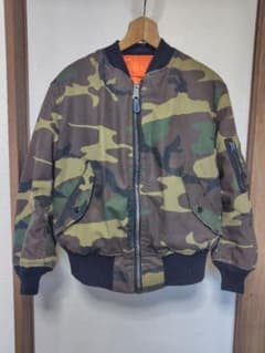 ALPHA INDUSTRIES MA-1 カモフラージュジャケットのサムネイル