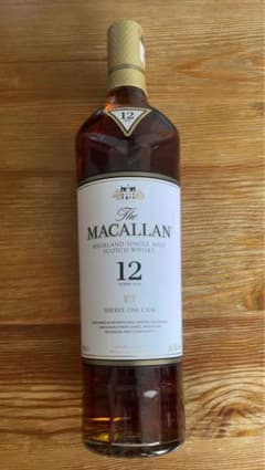 MACALLAN 12年 シェリーオークカスク　700mlのサムネイル