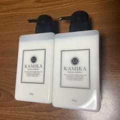 カミカ 黒髪クリームシャンプー KAMIKA 400gのサムネイル