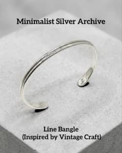 重厚】Silver925 ラインバングル / トゥアレグ様式デザイン - メルカリ