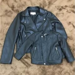 グローバルワークライダースジャケットレデイースキッズペアのサムネイル