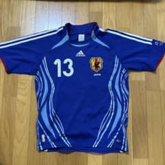  正規品　日本代表　06 ユニフォーム　柳沢　刺繍　ロゴ　w杯 adidas 正規品 日本代表 06 ユニフォーム 柳沢 刺繍 ロゴ w杯 - メルカリ