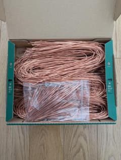 ピカ銅 銅線 箱込み約3.5kg - メルカリ