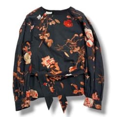 美品】DRIES VAN NOTEN 花柄 シャツ ブラウス 36 名作 - メルカリ