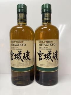 NIKKA WHISKY 宮城峡 シングルモルト 700ml 2本セット - メルカリ