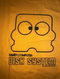 任天堂 当時物 ヴィンテージ 80s 〜 90s ディスクシステム Tシャツ 