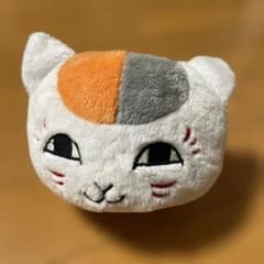 夏目友人帳　にゃんこ先生　ペン立て　三毛猫 ぬいぐるみ型 小物入れ