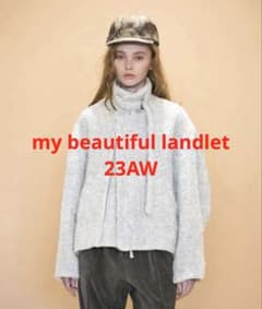 【未使用 23AW my beautiful landletマルコナジャケット】 未使用 23AW my beautiful landletマルコナジャケット】 - メルカリ