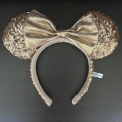 ディズニー カチューシャ ゴールド スパンコール　ミニーのサムネイル