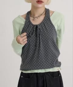 wcloset 【2WAY】ホルターキャミカーディガンセットのサムネイル