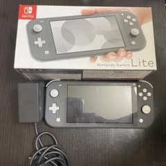 Nintendo Switch LITE グレー スイッチライト 本体のサムネイル