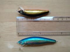 ザウルス ミノー ２個　セットのサムネイル
