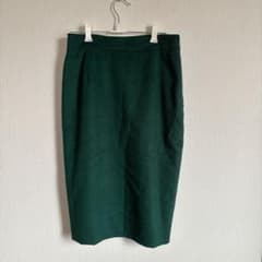 グリーン タイトロングスカート　イタリア製　ヴィンテージ　L〜LL