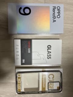 OPPO RENO9A美品　ガラスフィルム、カバー付きのサムネイル