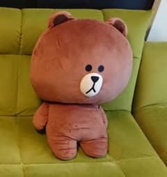 LINE フレンズ ブラウン 特大 ぬいぐるみ セイコーマート限定 m68439759656_1.jpg?1764470065